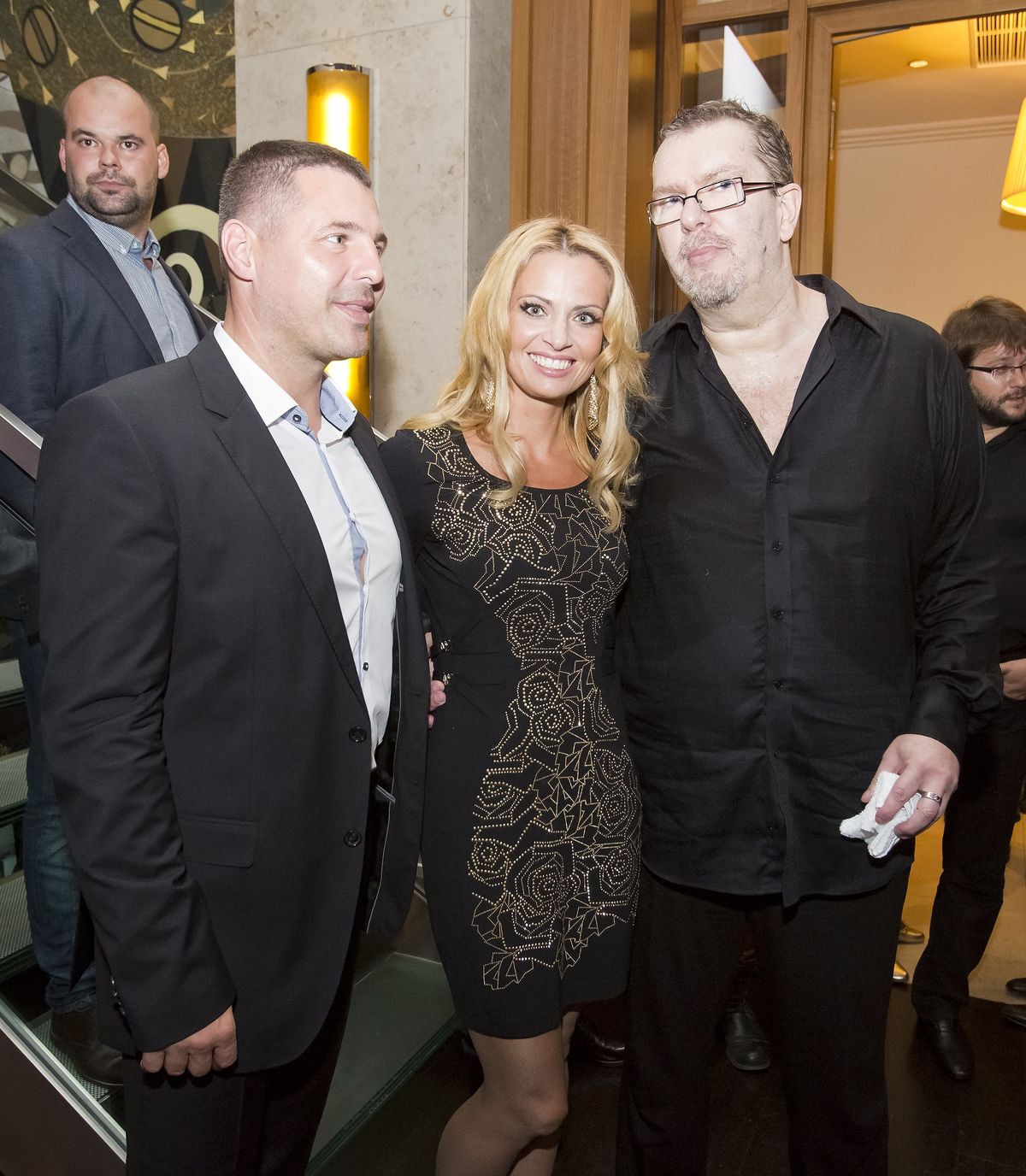 Marianna Ďurianová s partnerom Romanom Doležajom (vľavo). 