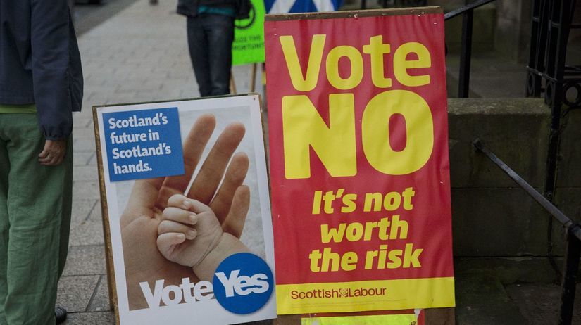 Škótsko, referendum, nezávislosť, hlasovanie,...