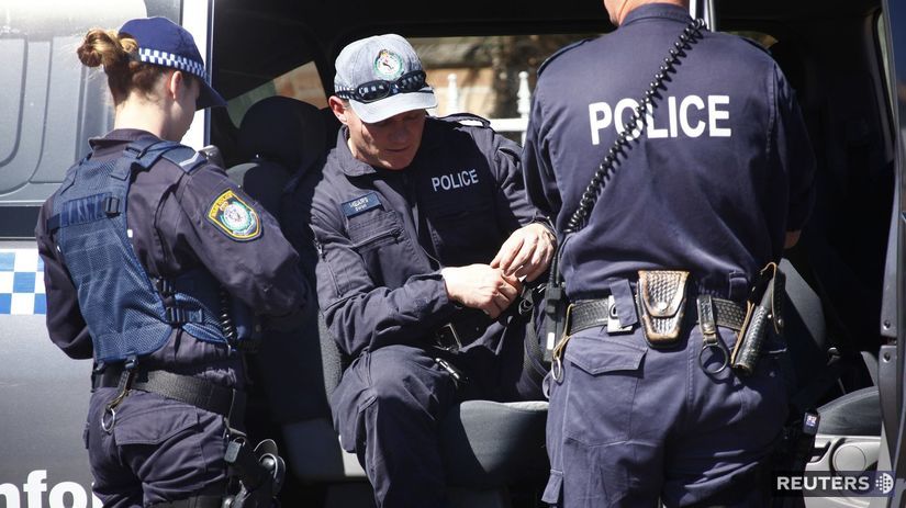 Austrália, polícia, teroristická hrozba