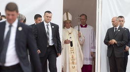 Pápež František v Albánsku