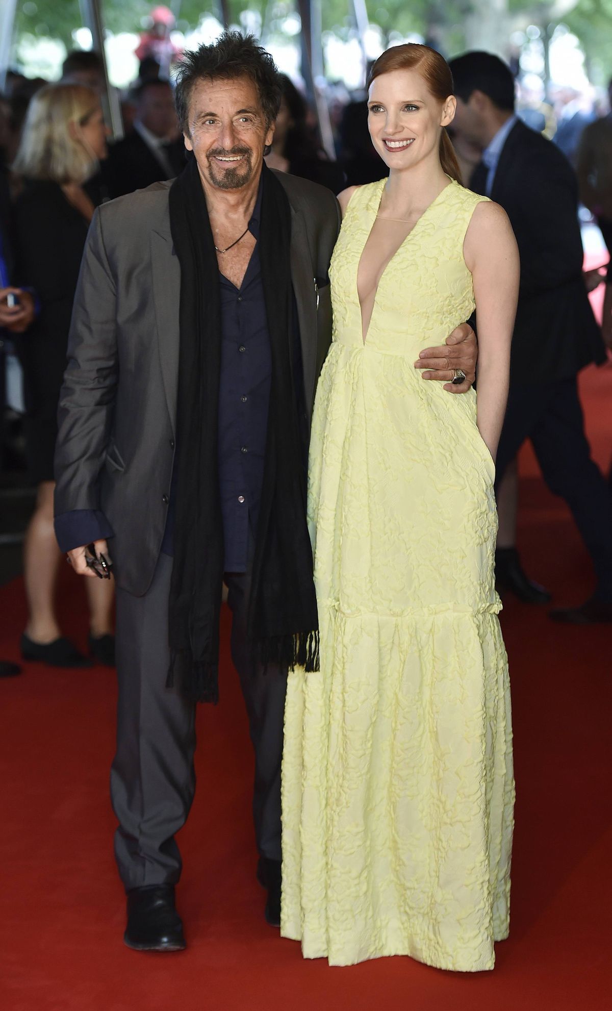Herec Al Pacino a jeho kolegyňa Jessica...