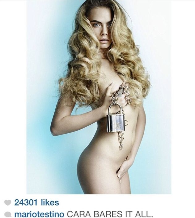 Britská topmodelka Cara Delevingne objektívom...
