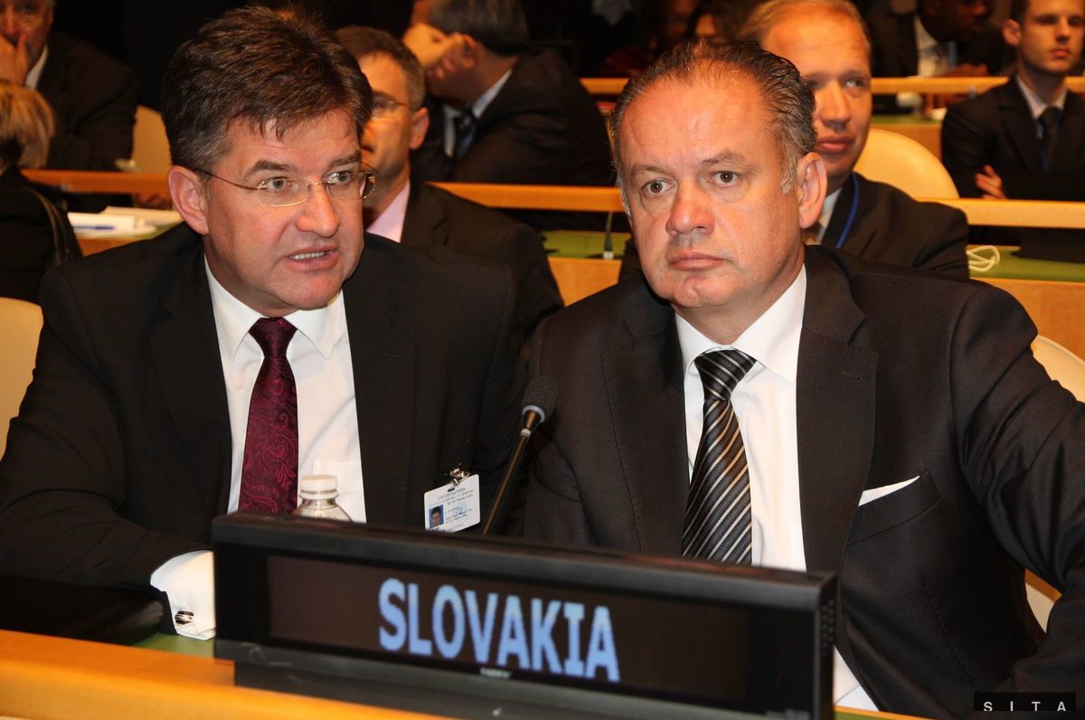 Minister zahraničných vecí Miroslav Lajčák a...