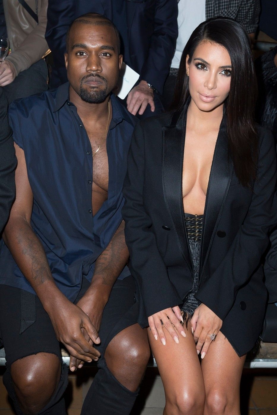Televízna celebrita Kim Kardashian a jej manžel...