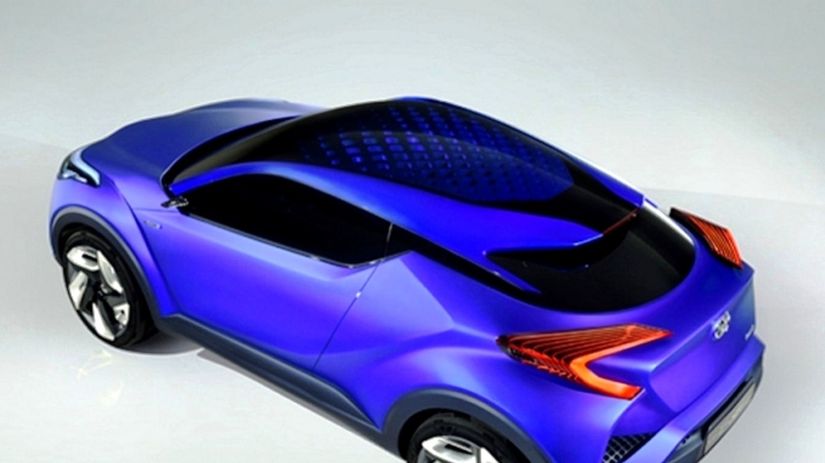 Dizajn C-HR kombinuje prvky hatchbacku, SUV a...