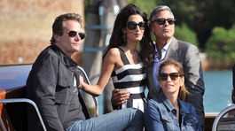George Clooney a jeho snúbenica Amal Alamuddin