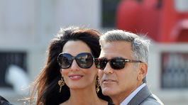 George Clooney a jeho snúbenica Amal Alamuddin