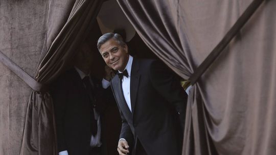 Herec George Clooney mal celú sobotu skvelú...