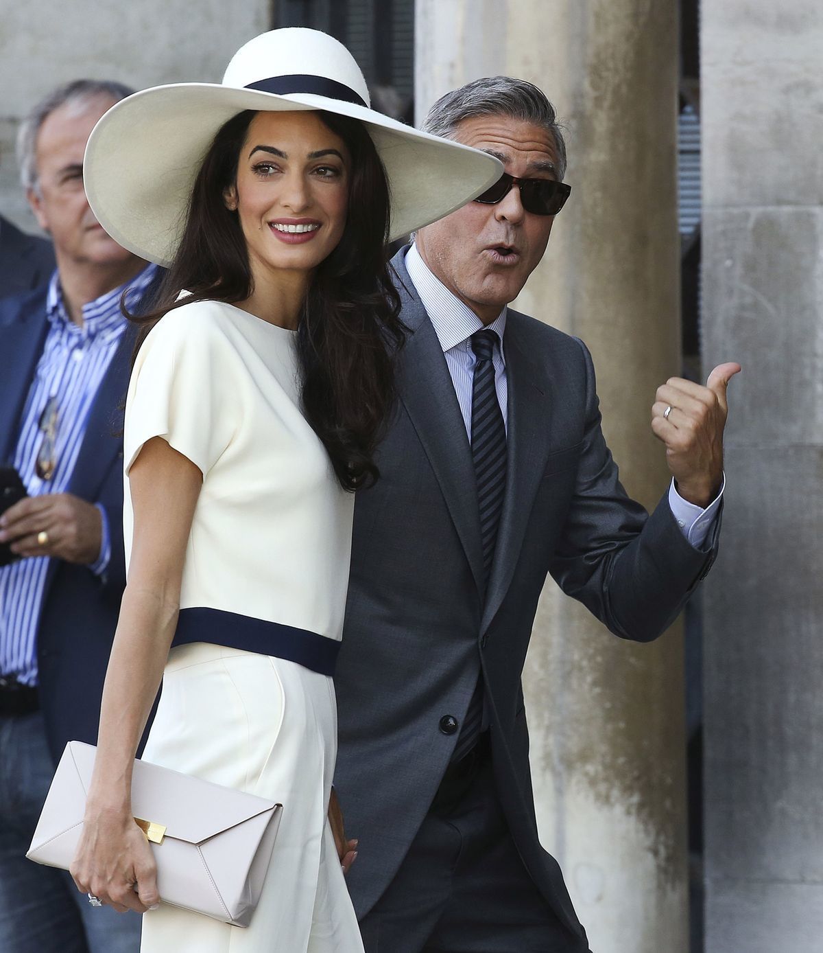 Herec George Clooney a právnička Amal Alamuddin...