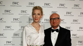 Cate Blanchett and Georges Kern 