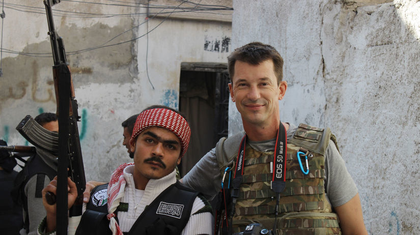fotoreportér John Cantlie, Sýria, IS, Islamský...