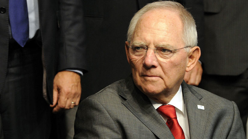 Minister financií Wolfgang Schäuble