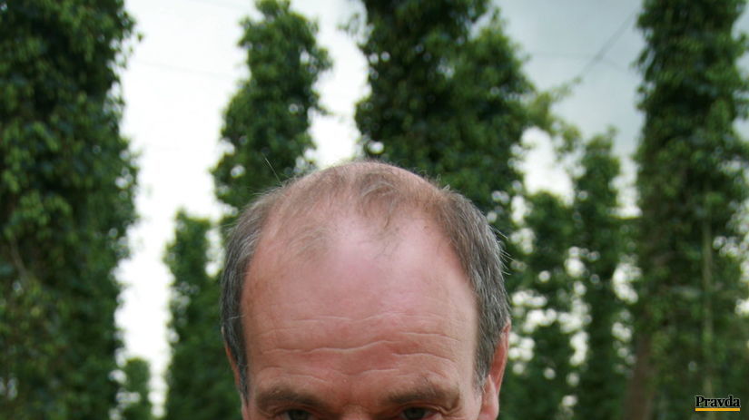 V chmeľnici sa vonia chmeľ.