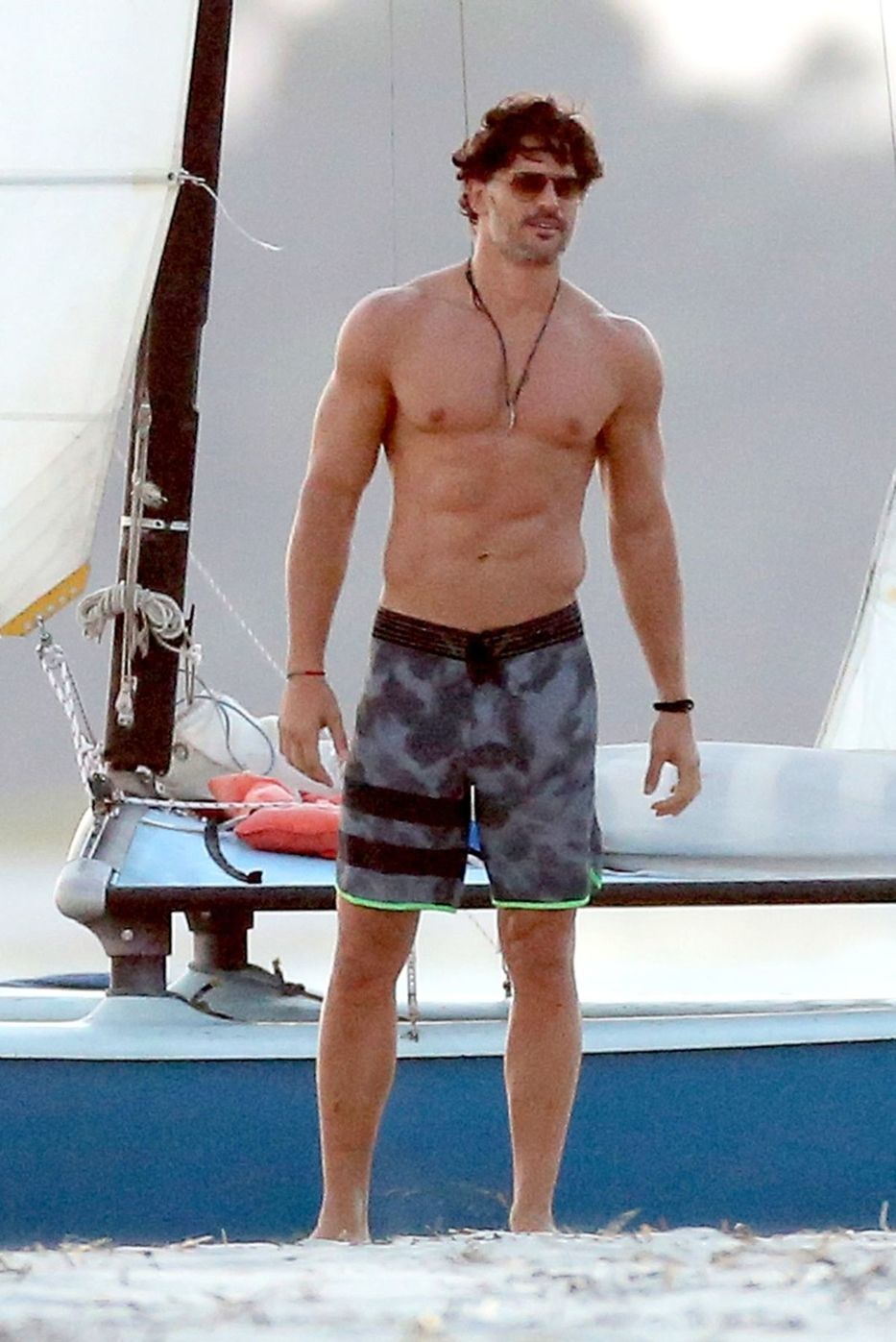 Herec Joe Manganiello predviedol na pláži svoje...