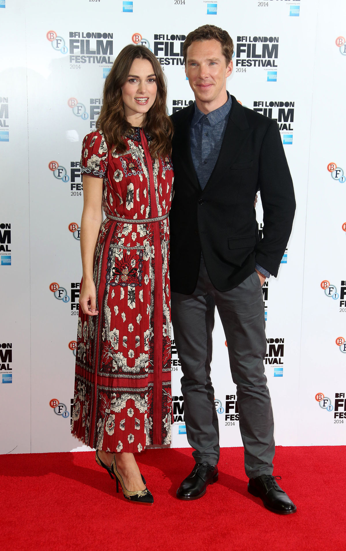 Herci Benedict Cumberbatch a Keira Knightley...