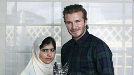 Malala Júsufzaiová, David Beckham