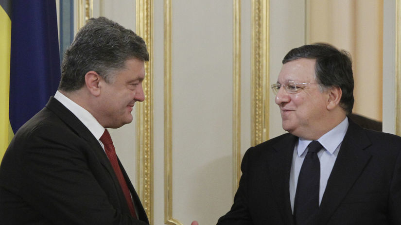 Porošenko, Barroso