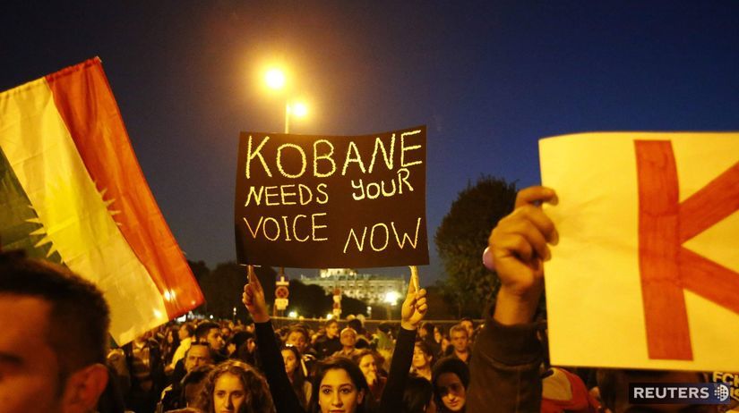 Rakúsko, protest, Kurdi