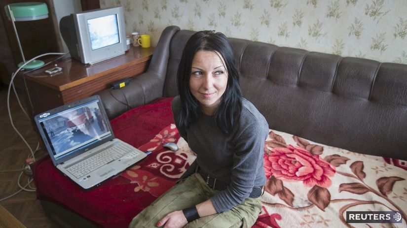 Irina pred konfliktom na Ukrajine pracovala ako...