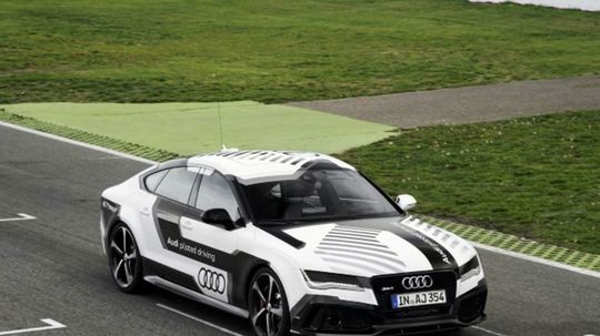 Audi RS7 - autonómna jazda