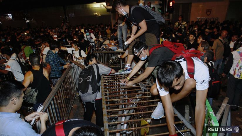 Hongkong, demonštrácie