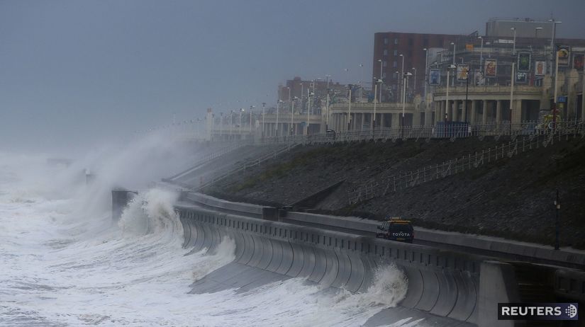 hurikán, Blackpool