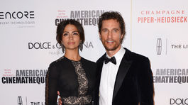 Camila Alves a jej manžel - ocenený Matthew McConaughey