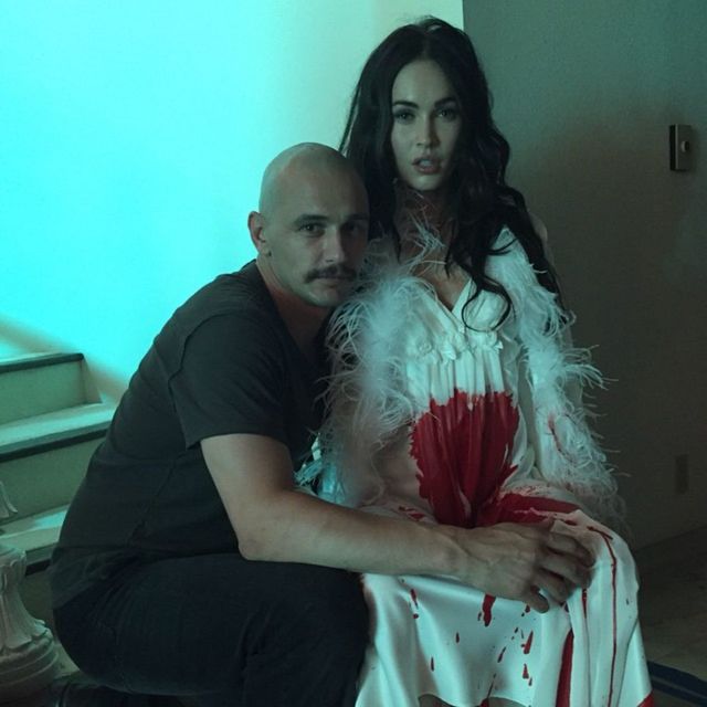 Herec James Franco s herečkou Megan Foxovou po...