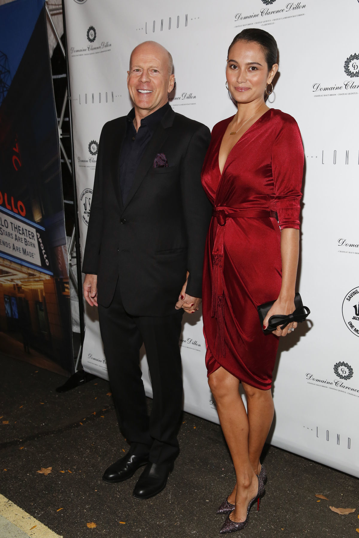 Bruce Willis a jeho manželka Emma Heming