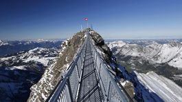 Svajciarsko, most, hory,