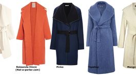 50 kabátov na jeseň a zimu 2014 - županové