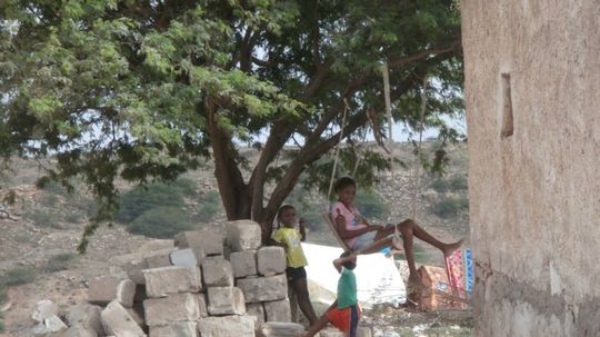 Detská idyla na ostrove Boa Vista.