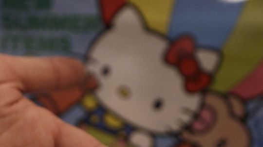 Kalkulačka od firmy Sanrio s motívom Hello...