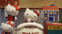 Vintage telefón s motívom Hello Kitty z roku...