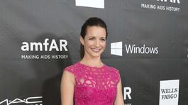 Herečka Kristin Davis. 