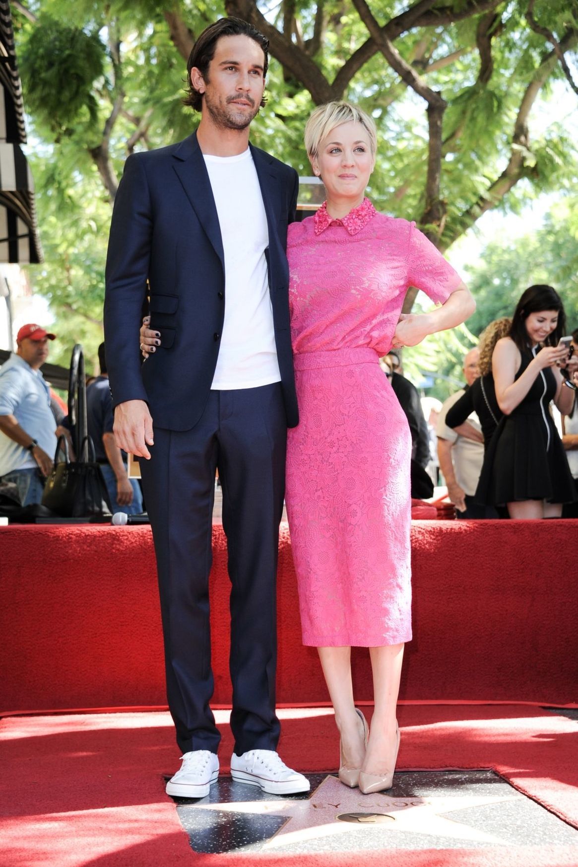 Herečka Kaley Cuoco a jej manžel Ryan Sweeting.