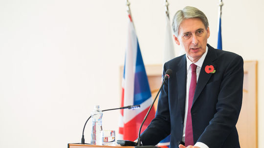 Hammond žiada Európsku komisiu, aby pomohla pri pláne pre prípad tvrdého brexitu