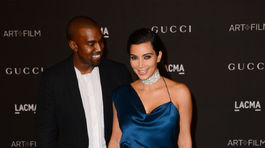 Kanye West a jeho manželka Kim Kardashian
