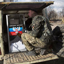 Ukrajina, voľby, Donbas, Doneck, Luhansk, vojaci, urny, proruskí separatisti