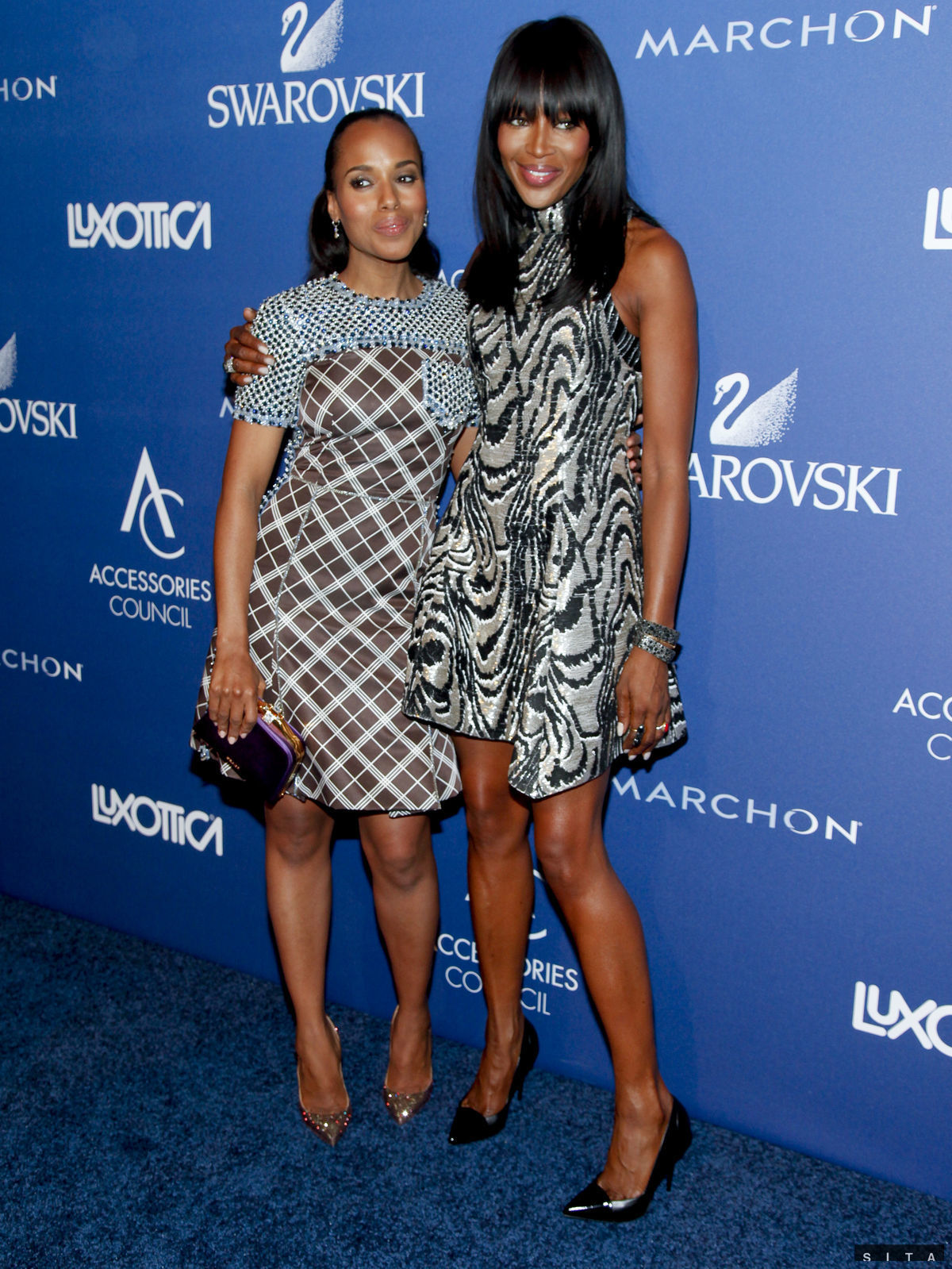 Kerry Washington a Naomi Campbell zavítali na...