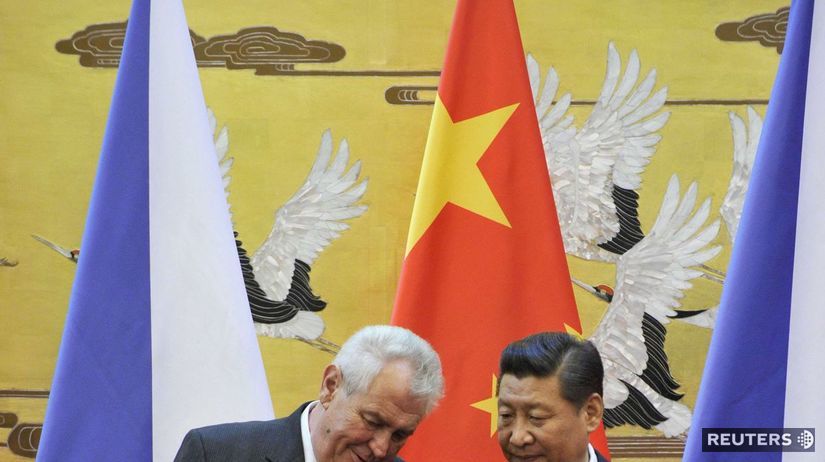 Miloš Zeman, Čína