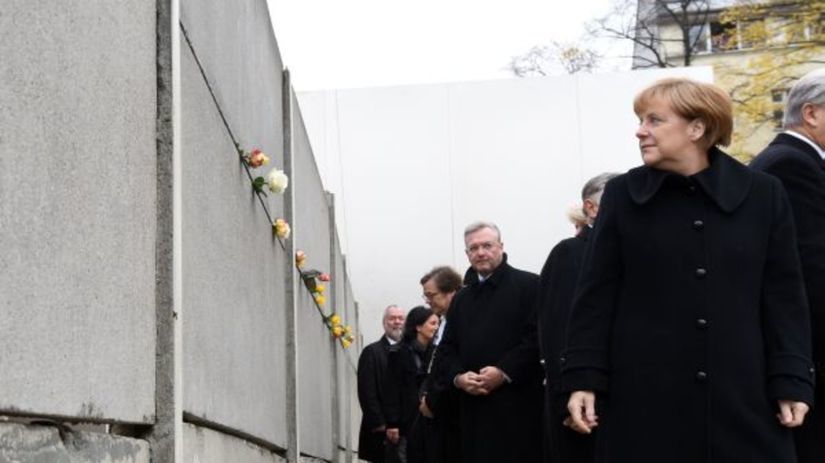 Merkelová, Berlínsky múr