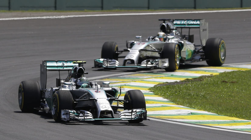 VC Brazílie, Nico Rosberg, Lewis Hamilton