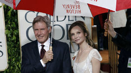 Rok 2010: Harrison Ford a Calista Flockhart 