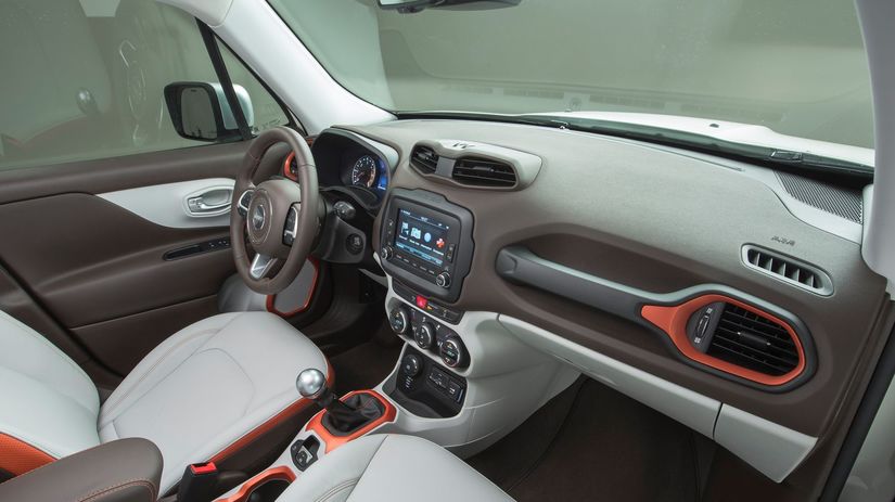 Dizajn interiéru má asi najbližšie k Wrangleru....