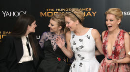 Lorde a herečky Natalie Dormer, Jennifer Lawrence a Elizabeth Banks