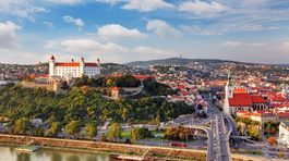 Bratislava, hrad, centrum, mesto,