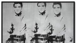 Andy Warhol's : Triple Elvis [Ferus Type]