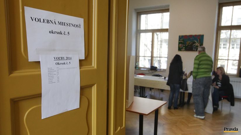 voľby, 2014, volebná miestnosť