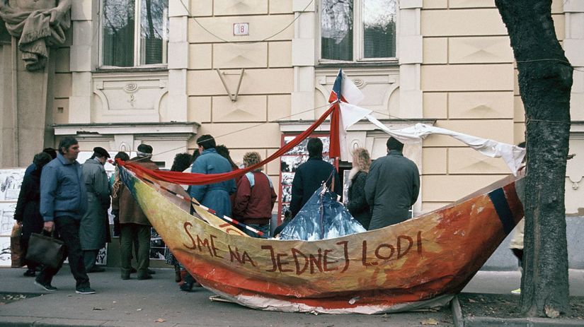 November 1989: Sme na jednej lodi
